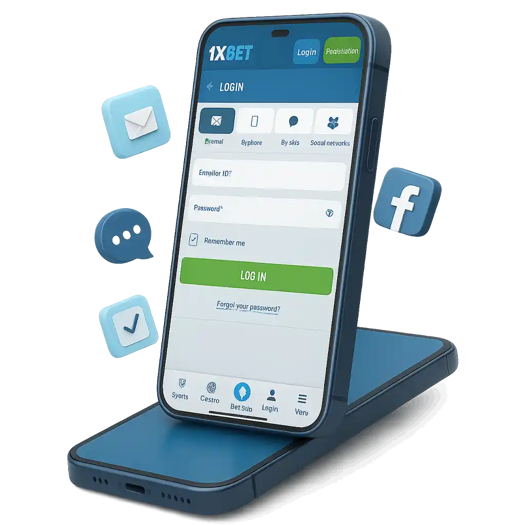 1xBet login mobile version in Pakistan